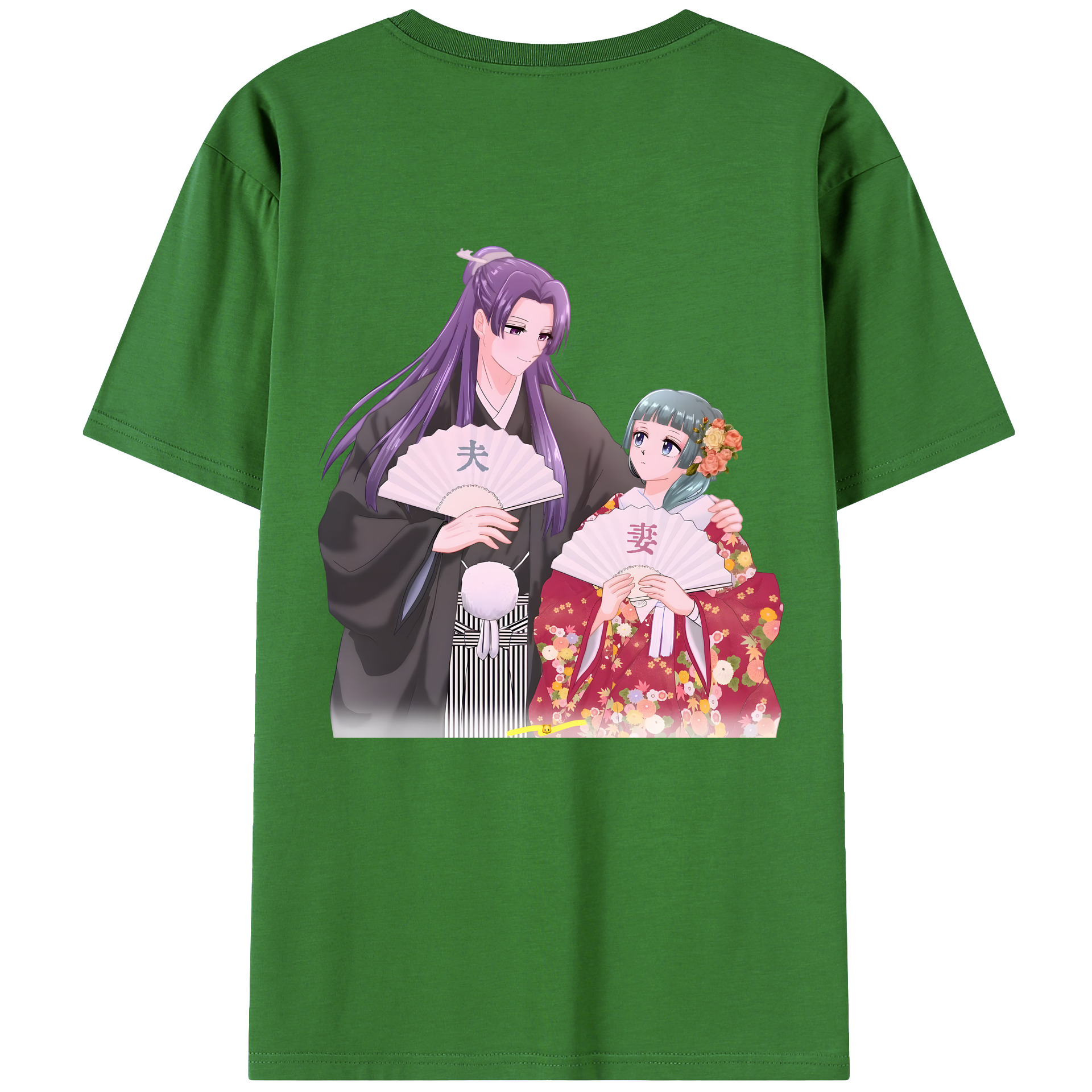 （画像用） 薬屋のひとりごと The Apothecary Diaries レディース半袖Tシャツ(バックプリント)